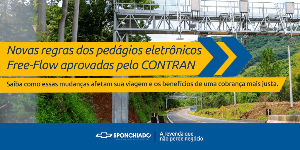 Pedágio Free-Flow, ou Eletrônico, entenda o que mudou