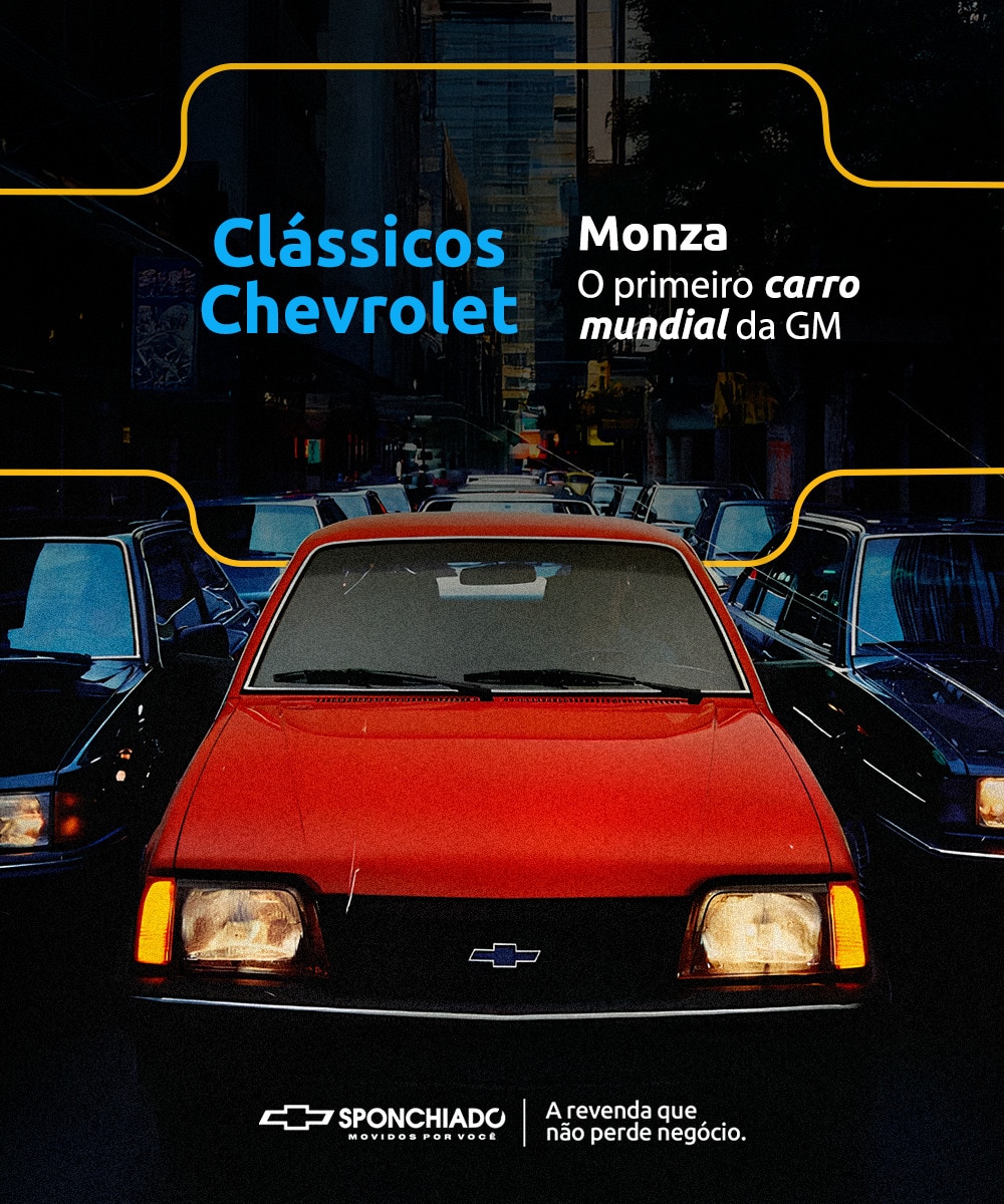 Chevrolet Monza foi o primeiro carro mundial da GM