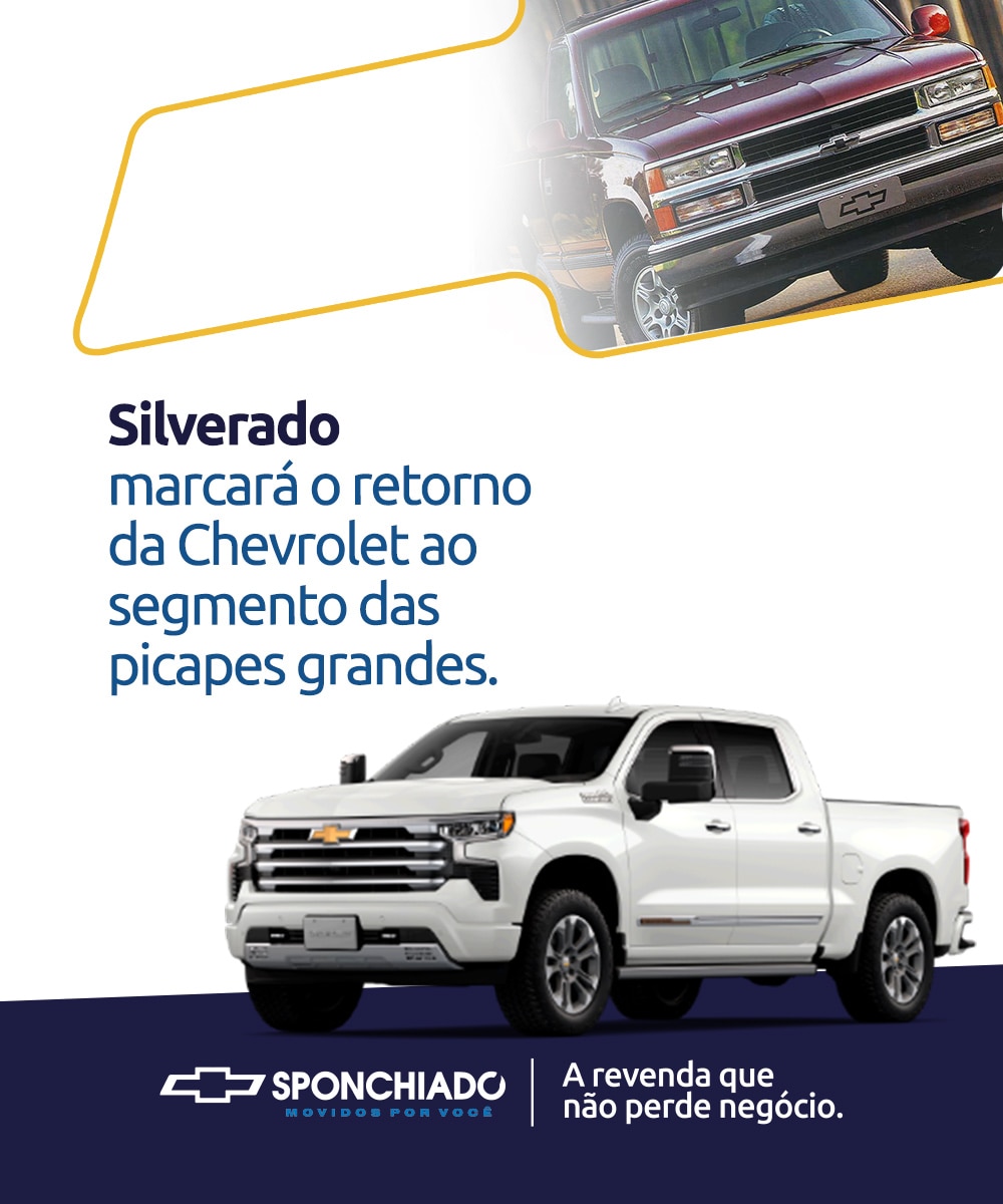 Nova Chevrolet Silverado 2023 redefinindo padrões