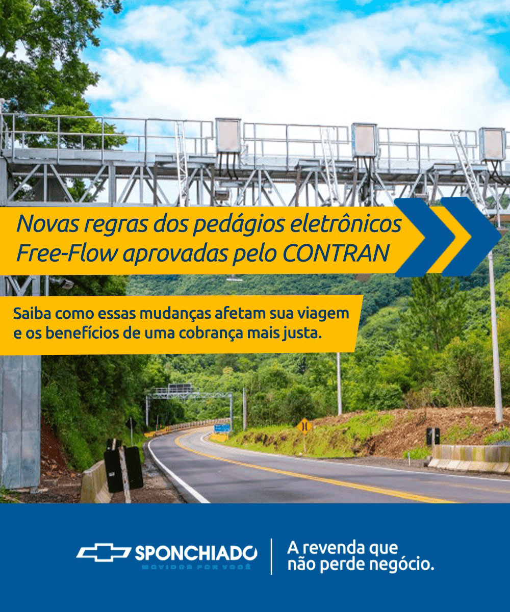 Pedágio Free-Flow, ou Eletrônico, entenda o que mudou