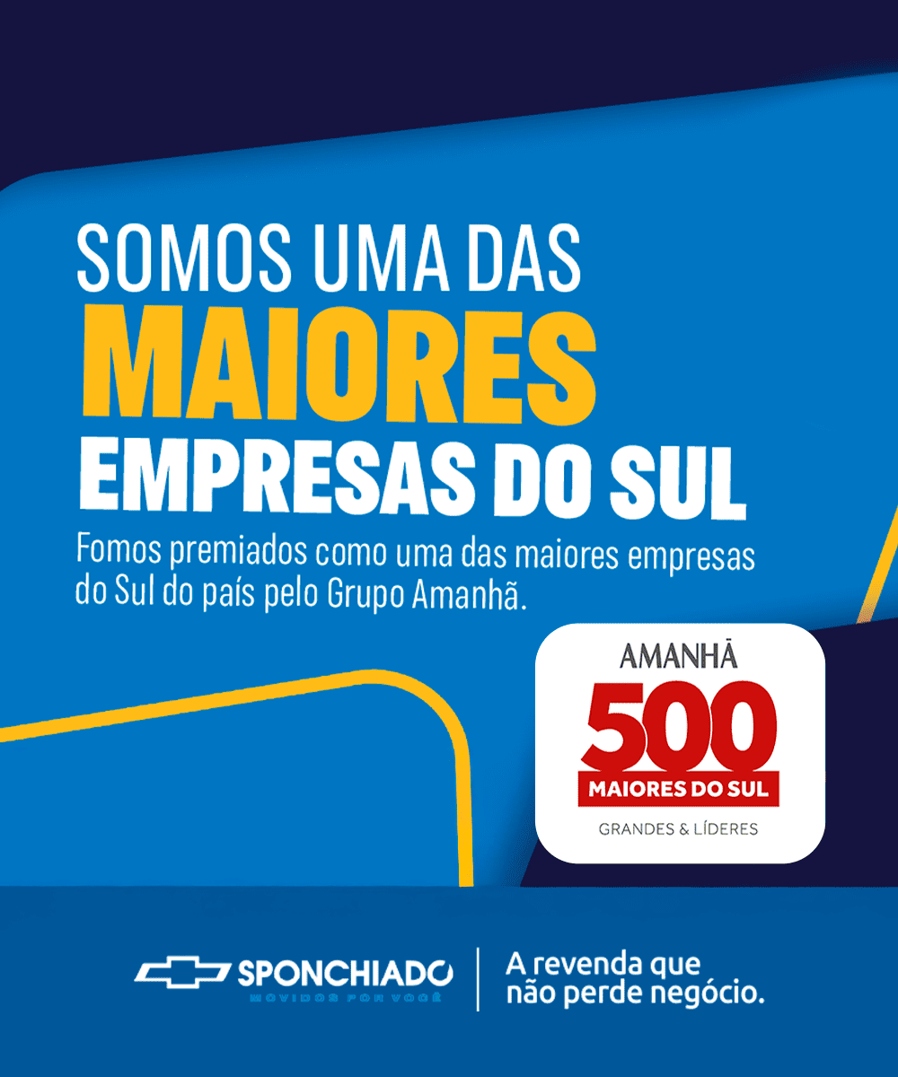 Sponchiado entre as 500 Maiores do Sul